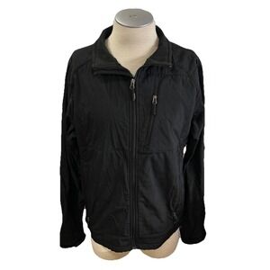 black Double diamond jacket Golf Mens Large Soft shell